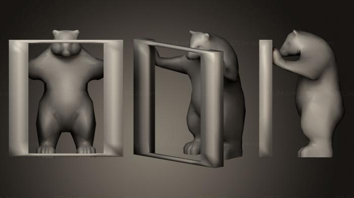 Animal figurines (Dobrii I Tolstii, STKJ_0527) 3D models for cnc